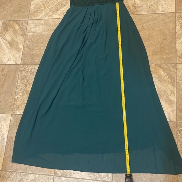 Dark green bridesmaids/mother of the bride/groom dress. - Picture 4 of 13
